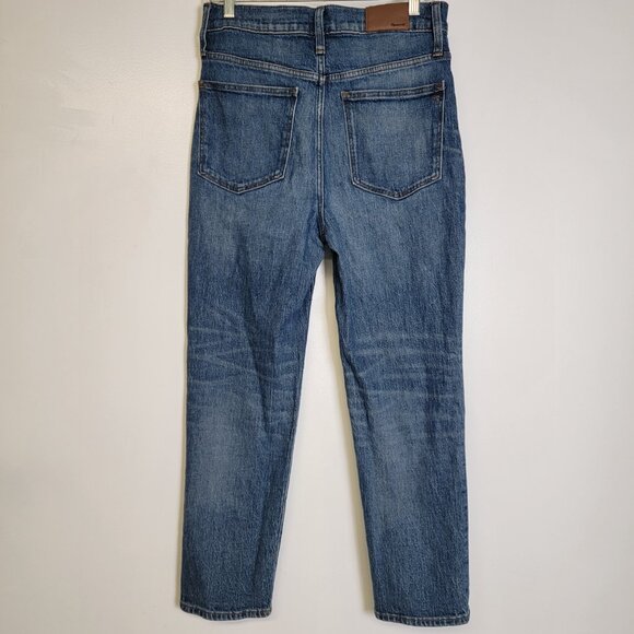 Madewell Womens Classic Straight Jean Coldbrook Wash Style #AF69728 EUC 28 - Picture 3 of 16